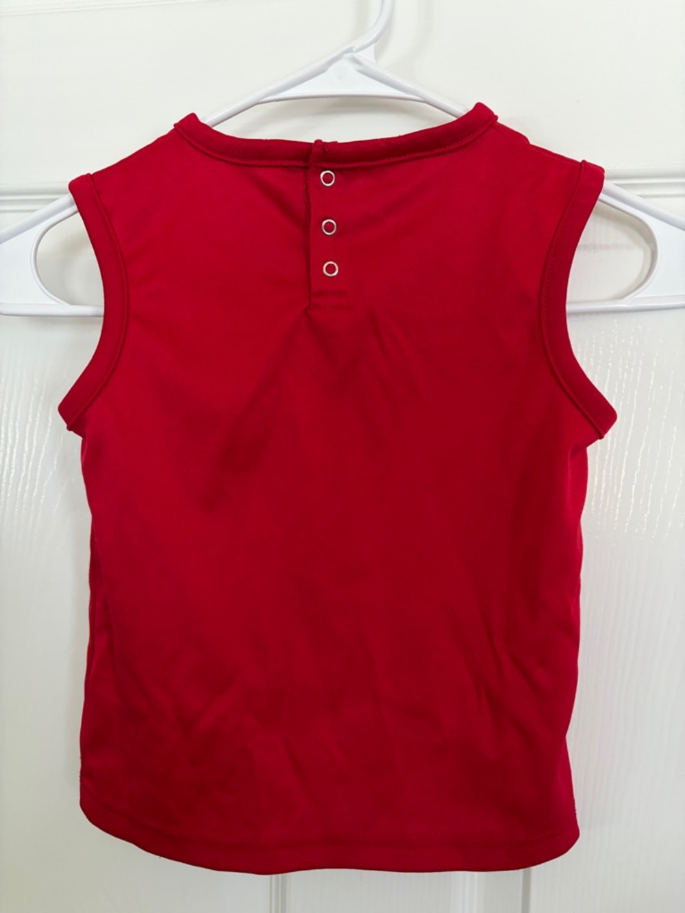 Georgia Bulldogs Kids Red Sleeveless cheer Top - Picture 2 of 2